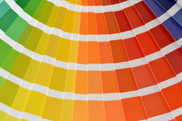 Obraz premium Muestra de colores pantone
