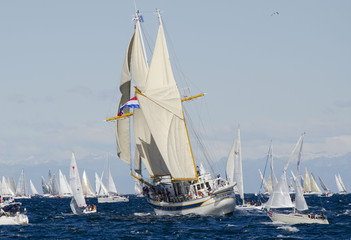 Naklejka premium Barcolana