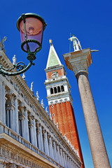 Fototapeta na wymiar Venice, san marco square, architectural details