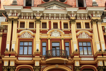 Facade of  luxury building