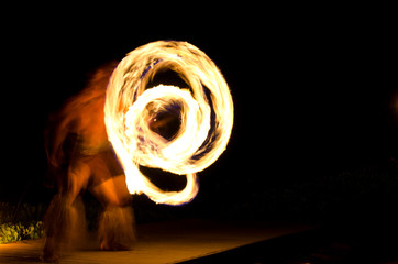 fire dance, Hawaii