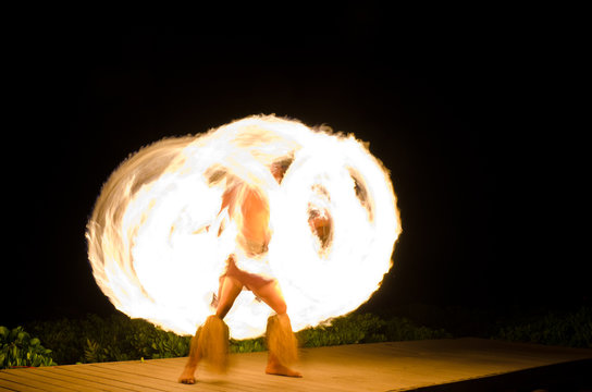 fire dance, Hawaii