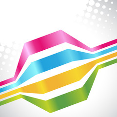 vector colorful lines