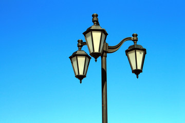 Fototapeta na wymiar landscape-gardening lamps