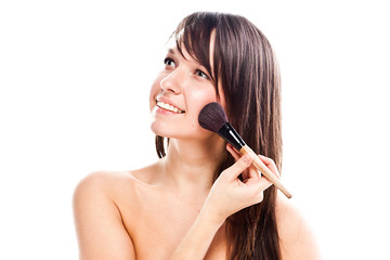 Obraz premium Image of a young and beautiful woman