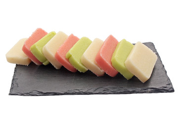 Tranches de pâte d amande