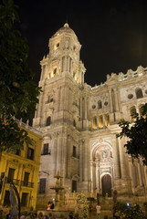 Fototapeta na wymiar Katedra Malaga. Andaluzja. Hiszpania.