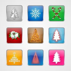christmas tree icons