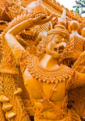 Thai candle festival