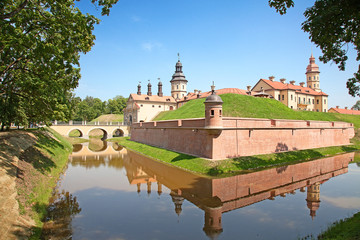 Fototapeta premium Medieval castle in Nesvizh