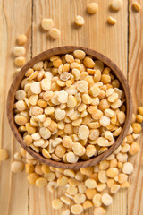 Dry split yellow peas