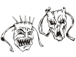 Horror masks