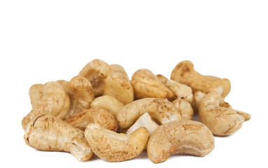 Cashew nuts isolated