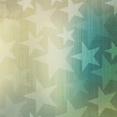 Grunge Star abstract vintage background and texture
