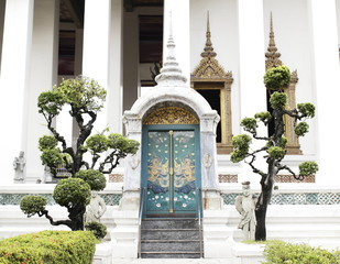 Door of the Temple in Thailand