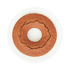 Cake on plate