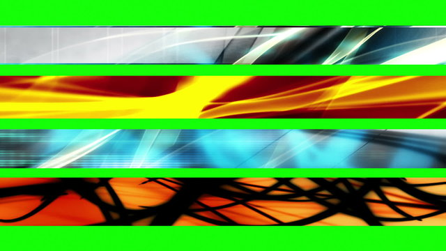Lower Thirds Green Screen A44