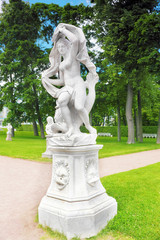 Tsarskoe Selo (Pushkin).Statue of Galatea.
