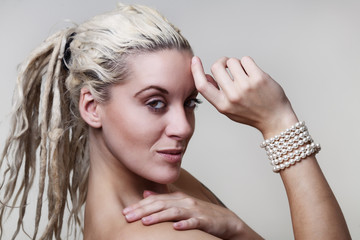 Fototapeta premium beautiful woman headshots