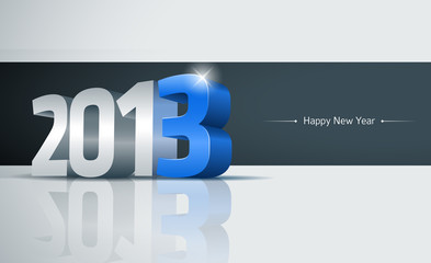 2013 Happy New Year Card