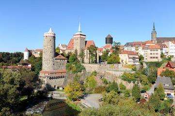 Bautzen, Wasserturm, Michaeliskirche, Sachsen, Bautzen