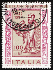 Postage stamp Italy 1975 Giovanni Pierluigi da Palestrina