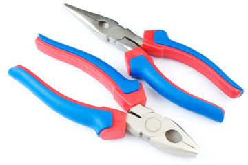 pliers isolated on a white background