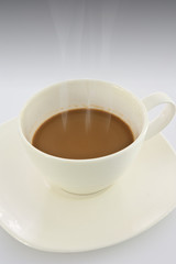 Cup of coffee.