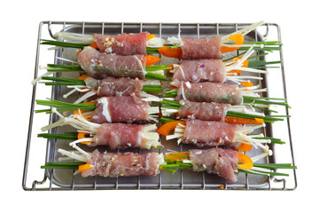 Enoki and Pork