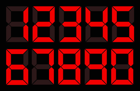 Digital Clock Font Images – Parcourir 8,772 le catalogue de photos,  vecteurs et vidéos | Adobe Stock