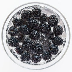 Ежевичный коктейль