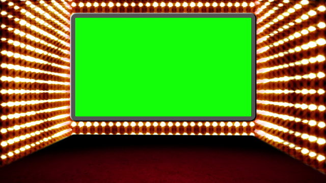 Red Carpet design Virtual Studio.  You can use your custom foota