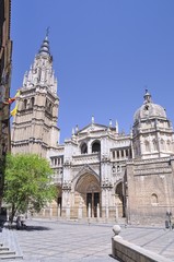 Fototapeta na wymiar Toledo cathedral, Spain.