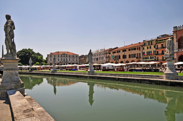 Fototapeta premium Padova, piazza Prato della Valle