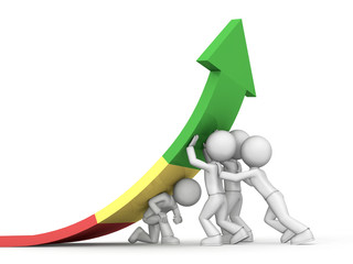 Successful business team