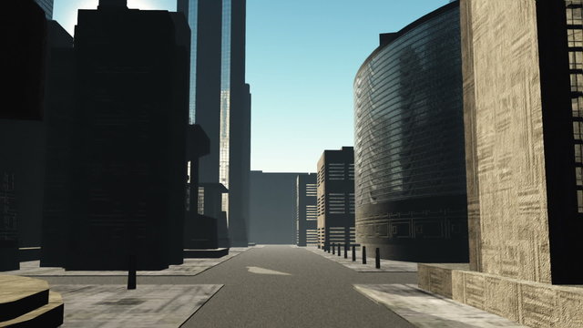 Metropolis - 3D animation