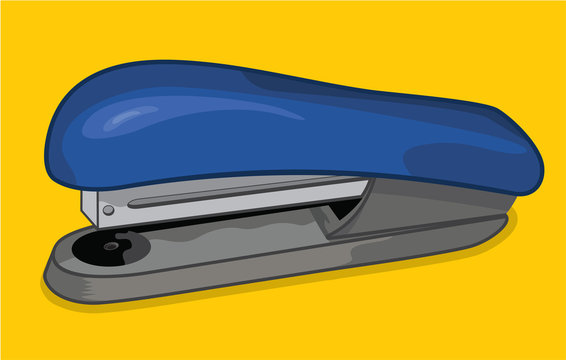 Blue Stapler