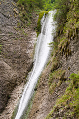 Duruitoarea Waterfall (1210 m), Ceahlău Massif, Carpathians
