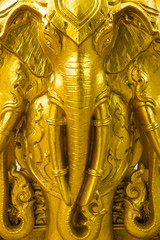 The wall buddhist church