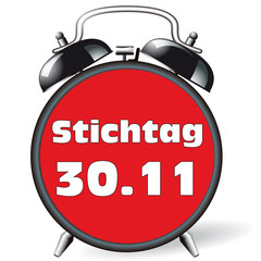 Wecker - Stichtag 30.11