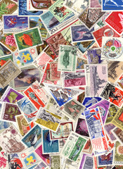 Fototapeta na wymiar stamp postage