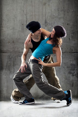 Passion dance couple. - 43832392