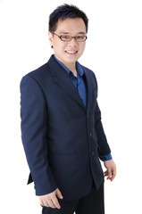 Portrait of handsome Asian business man