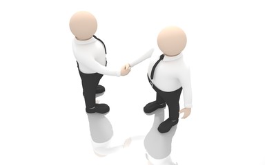 Office scenes (handshake)