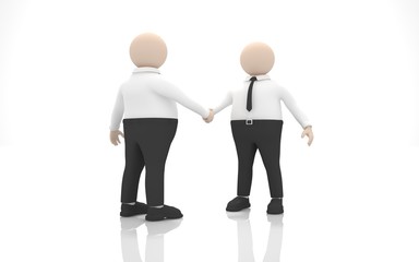 Office scenes (handshake)