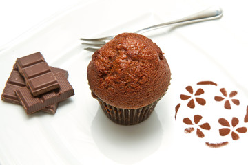 chocolate chip muffin