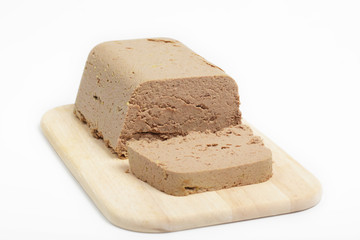 Homemade liver pate