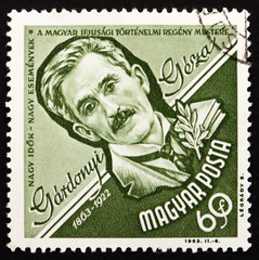 Postage stamp Hungary 1963 Geza Gardonyi, Writer