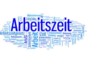 Obraz premium Arbeitszeit