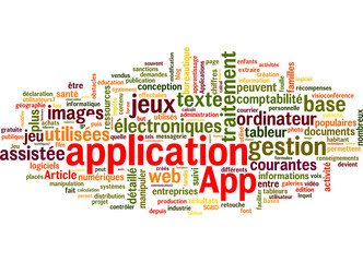 Obraz premium application (app)